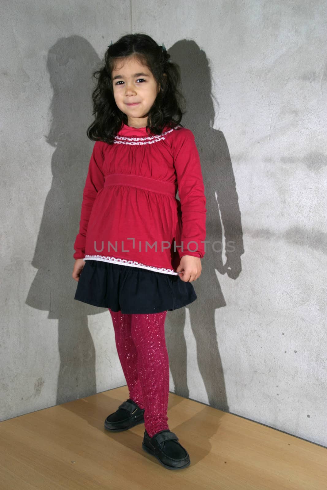 portrait of fashion child by jpcasais