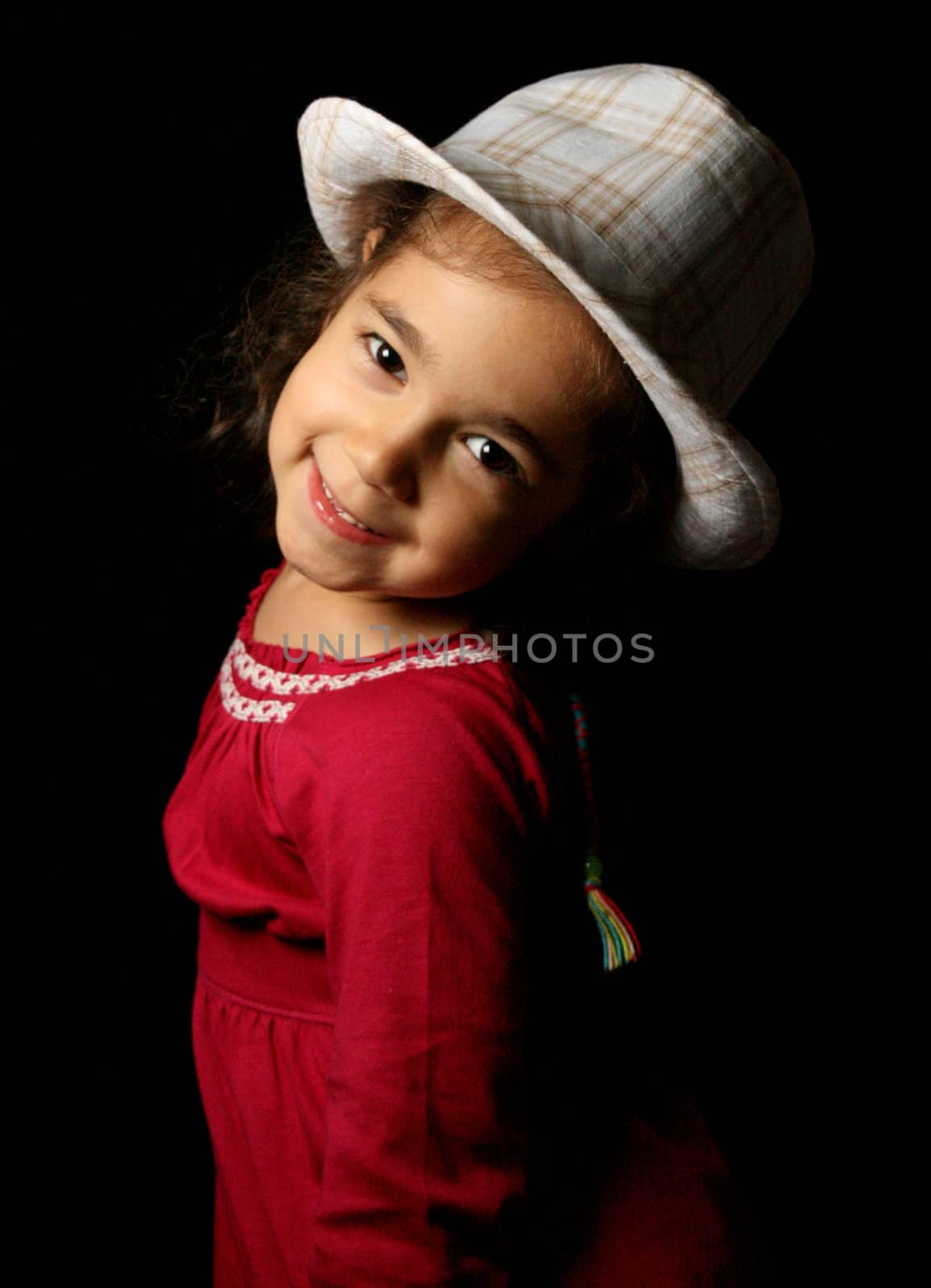 portrait of fashion child by jpcasais