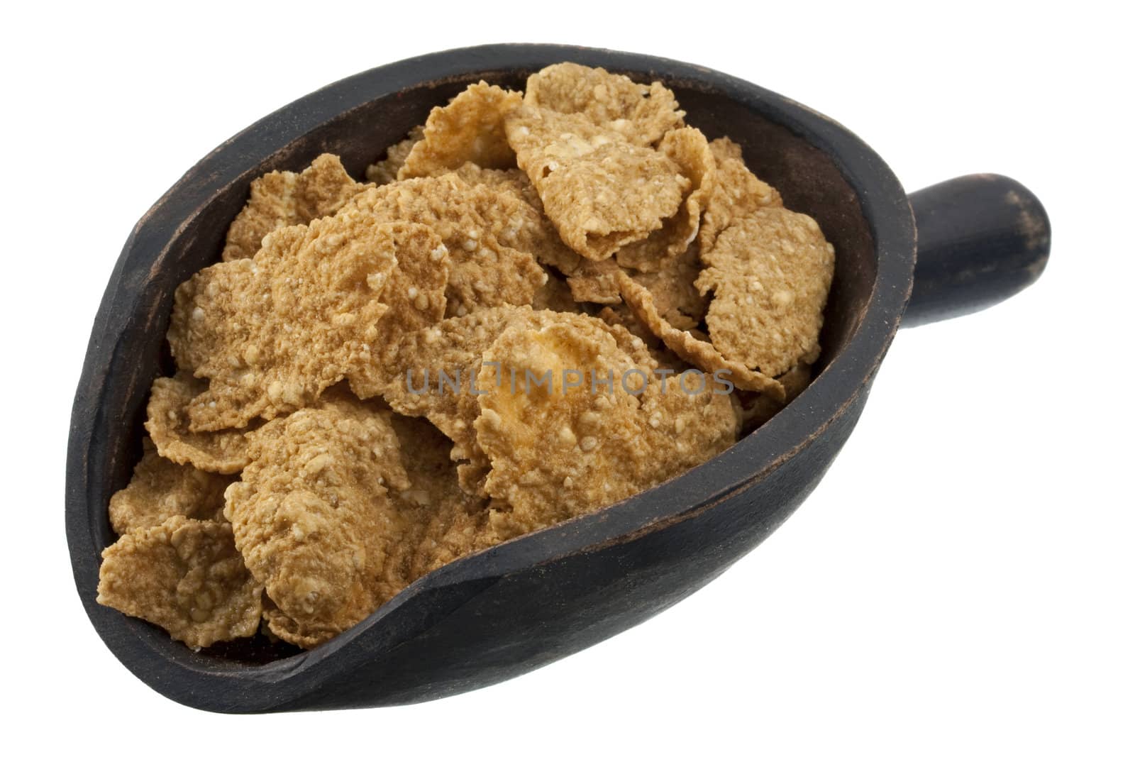 scoop of golden flax cereal by PixelsAway