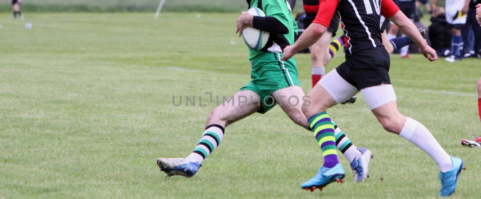 rugby action
