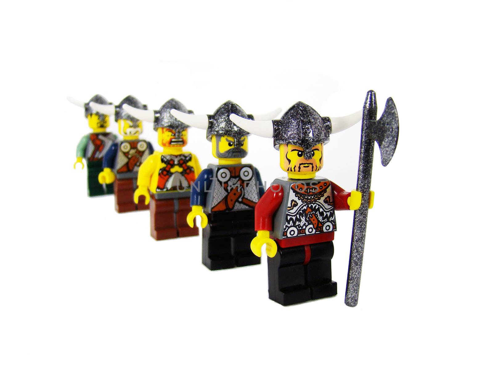 Vikings, warriors, building blocks by FER737NG