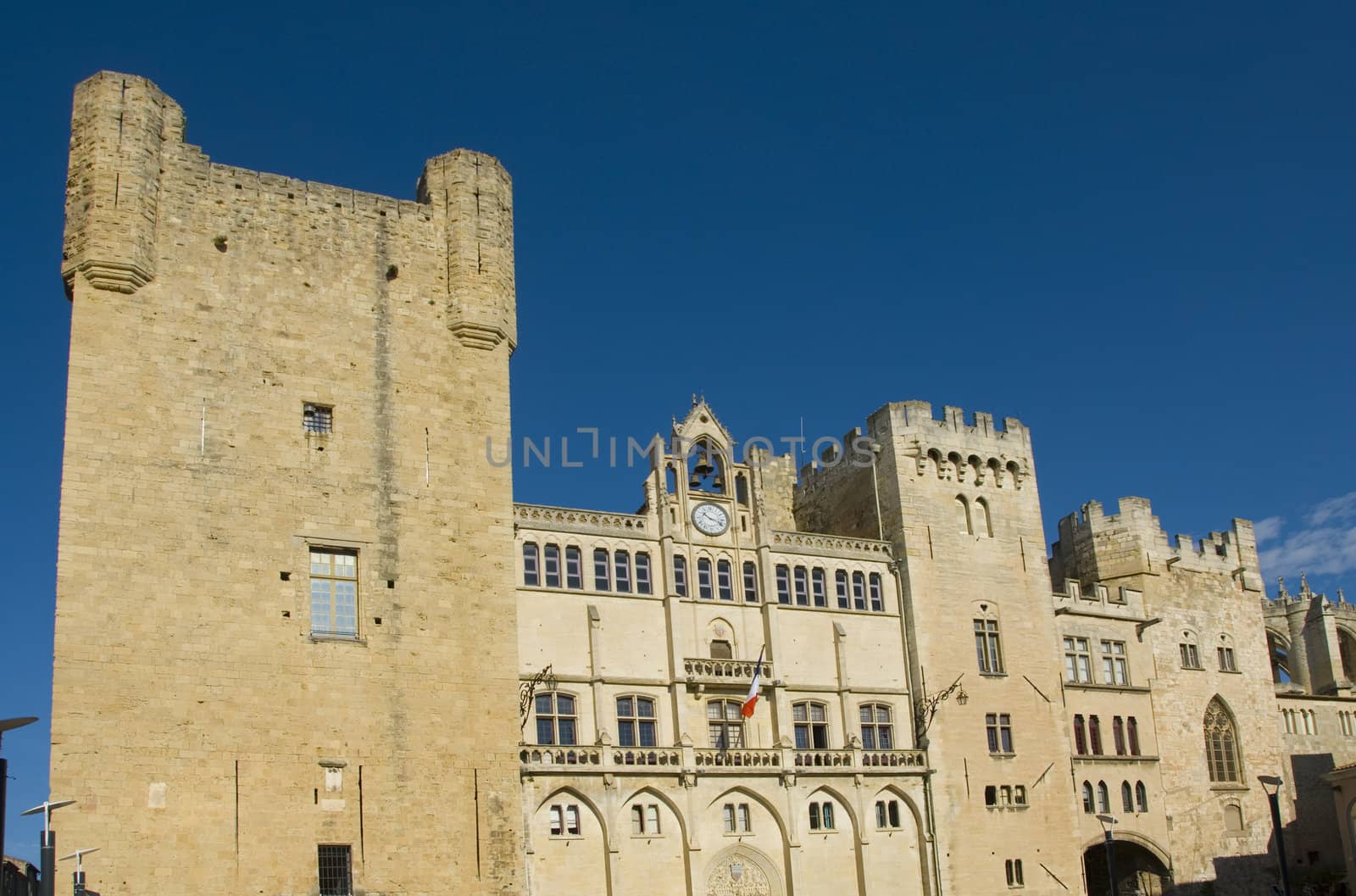 Castle of Narbonne by cynoclub