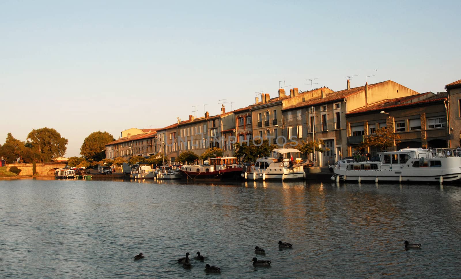 Castelnaudary, little city in Aude, France, mondial capital of the cassoulet