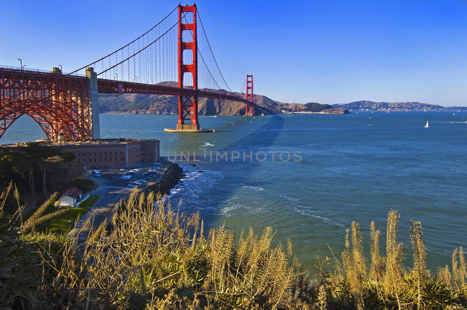 Golden Gate Bridge in San Francisco, California, US
