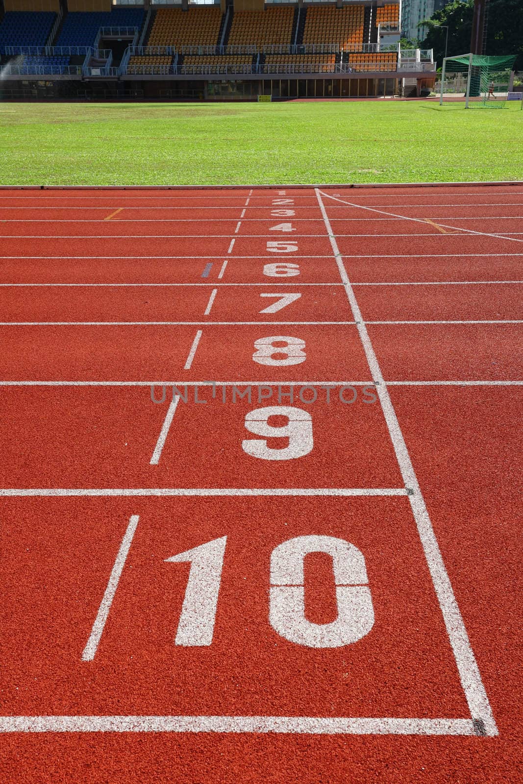 finish point on sport field