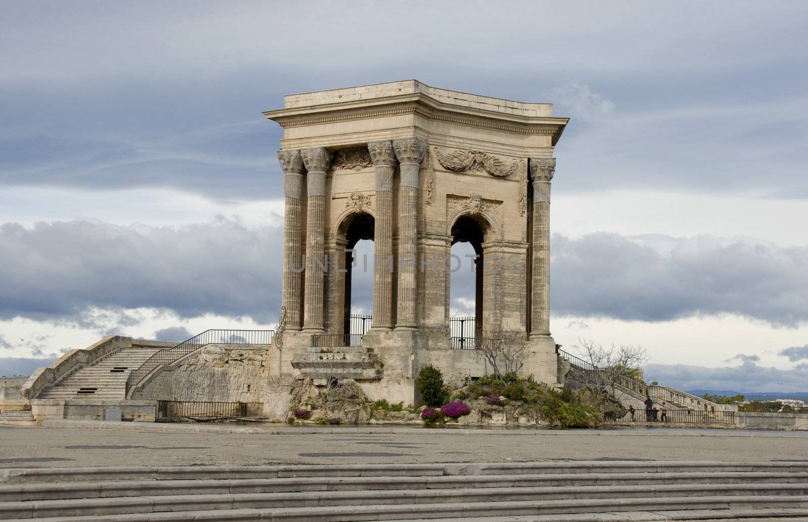 Monument of Garden of Peyrou, Montpellier, Languedoc Roussillon, France