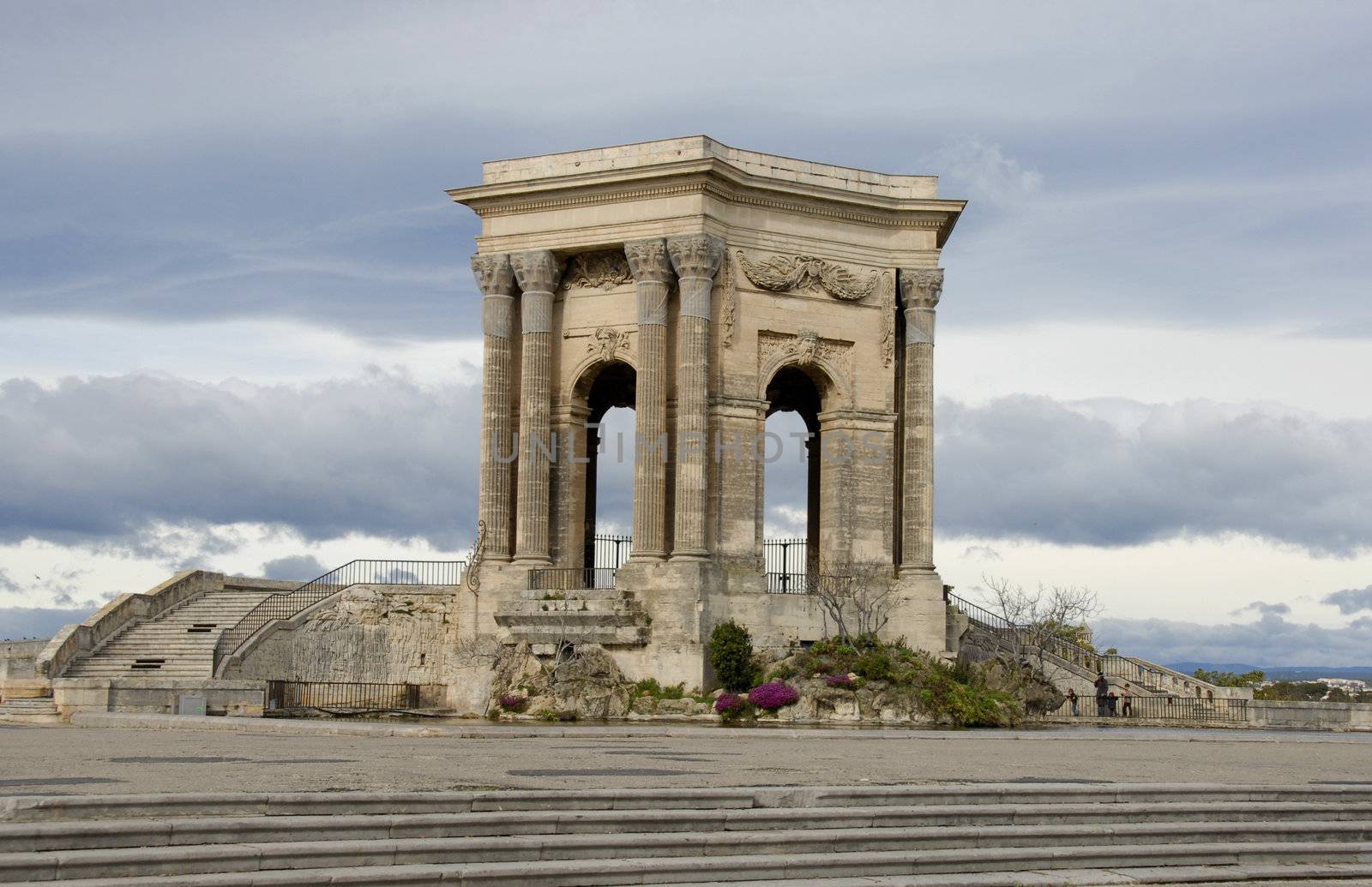 Monument of Peyrou, Montpellier by cynoclub