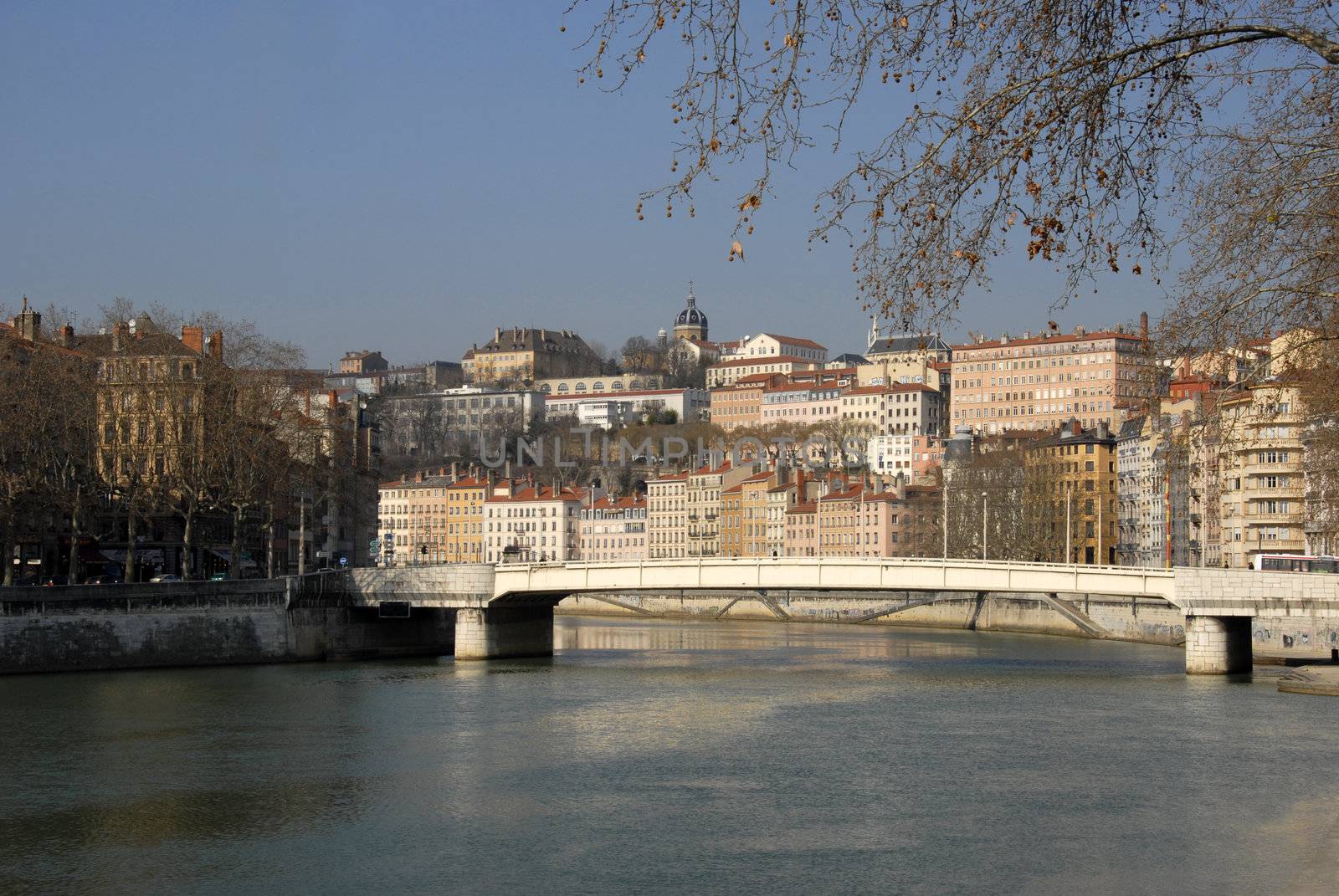 Lyon cityscape by cynoclub