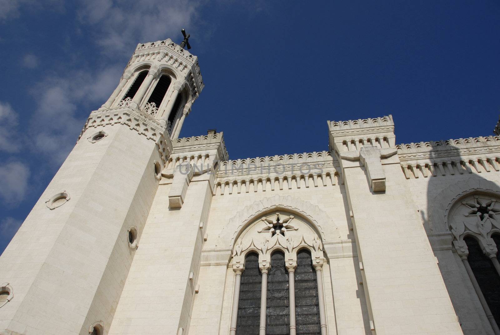 Basilique de Fourviere,churche in Lyon, France