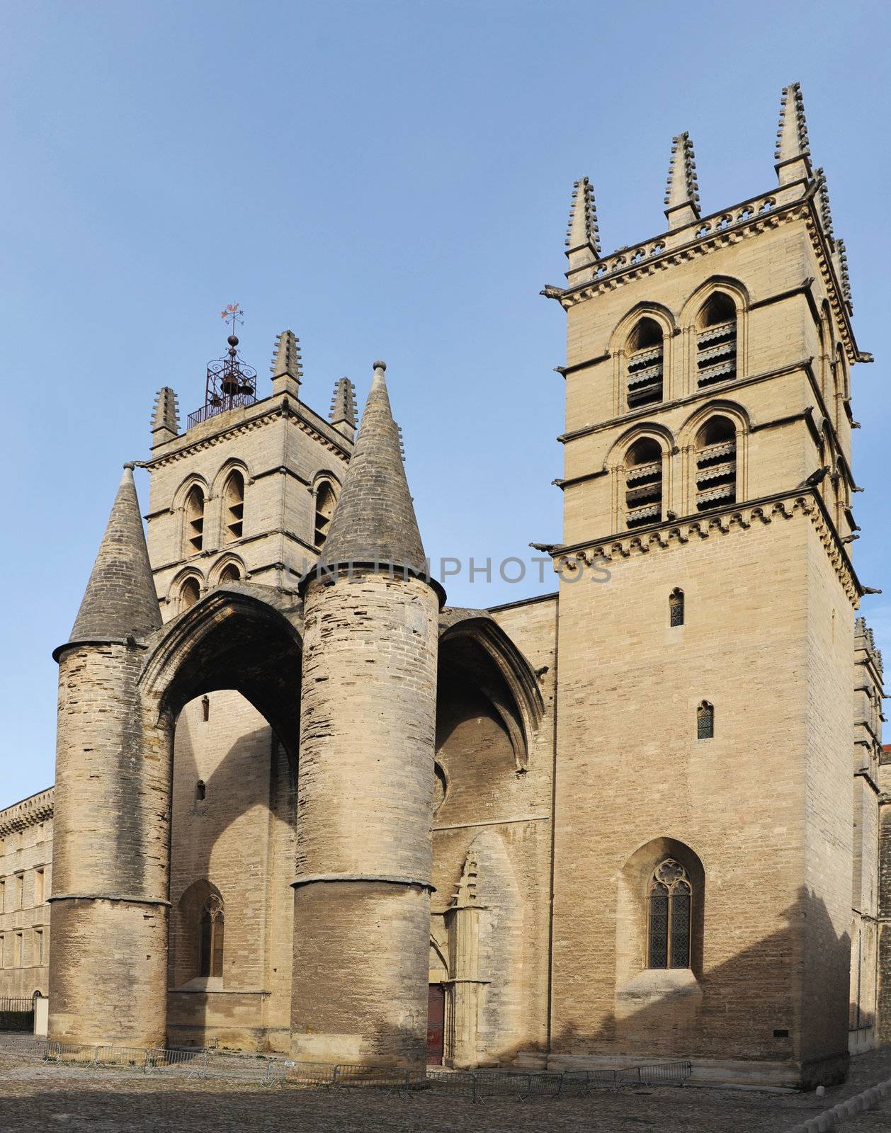 Cathedral Saint Pierre, in the sud of France, Montpellier