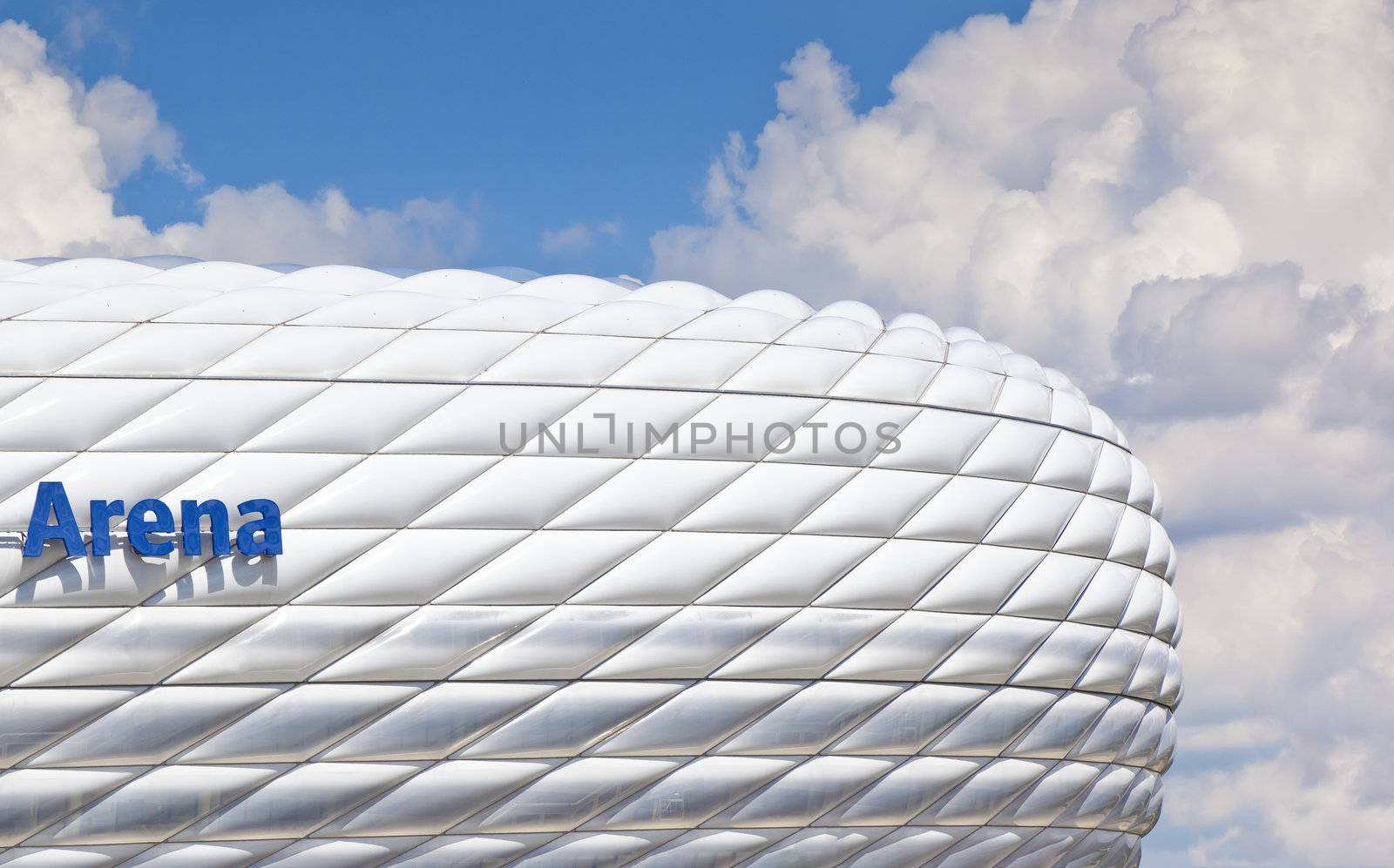 An image of the munich soccer arena
