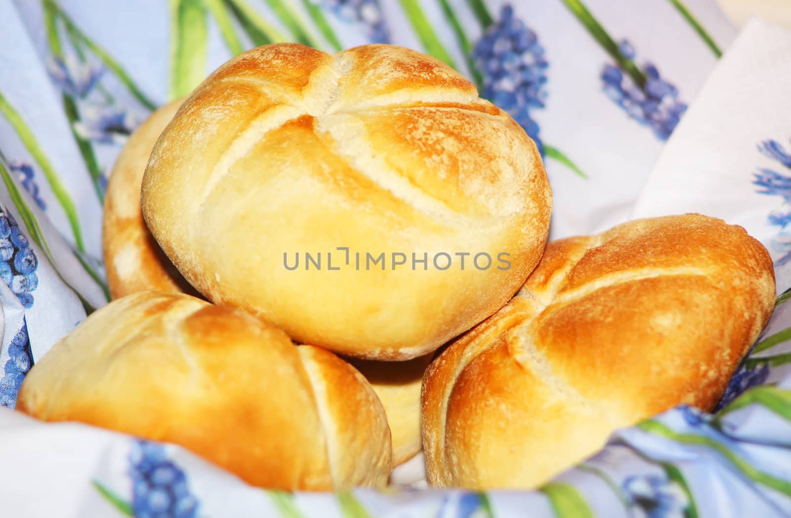 Fresh baked rolls