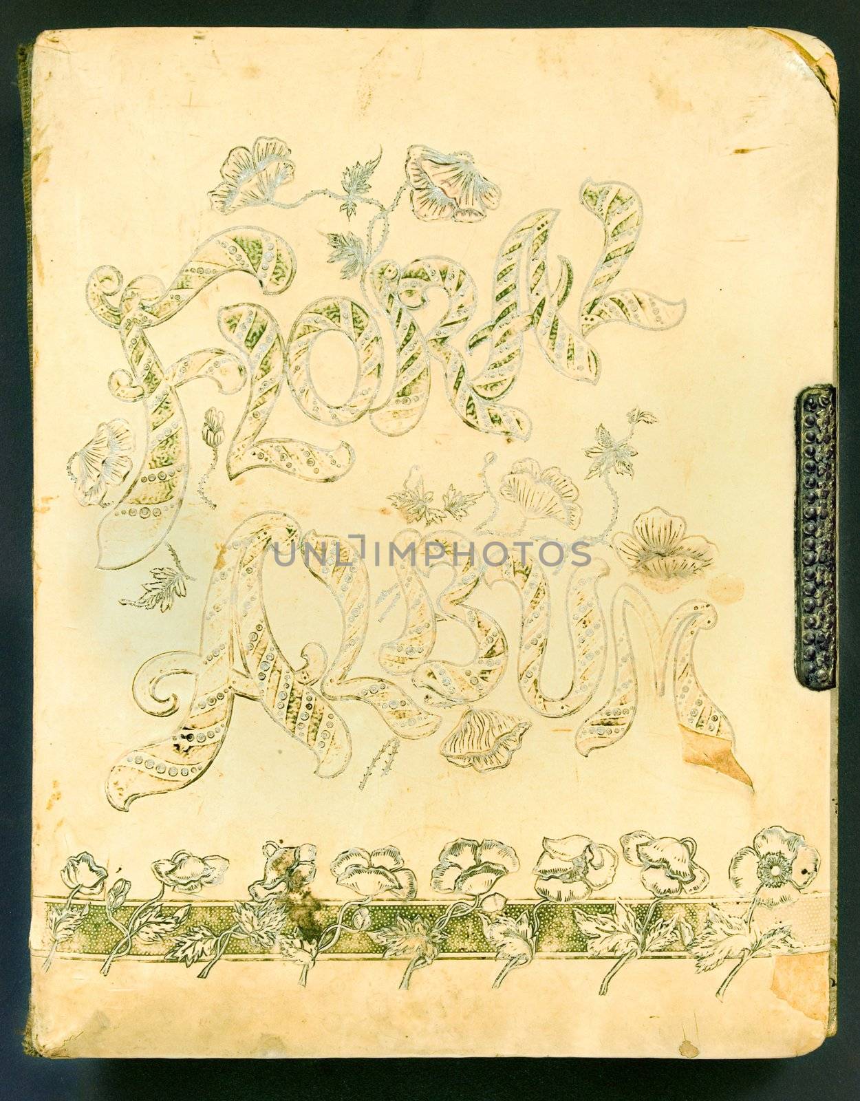 cover of a vintage photoalbum