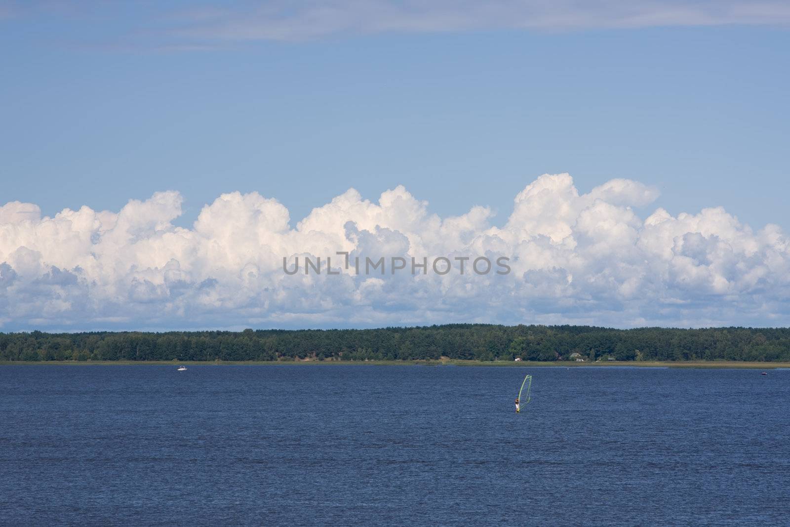 clouds blue sky