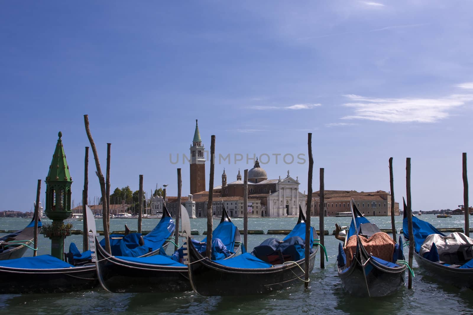 Gondolas by the Grand Canal by trevorb