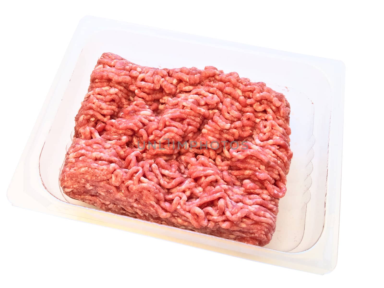 mincemeat against the white background
