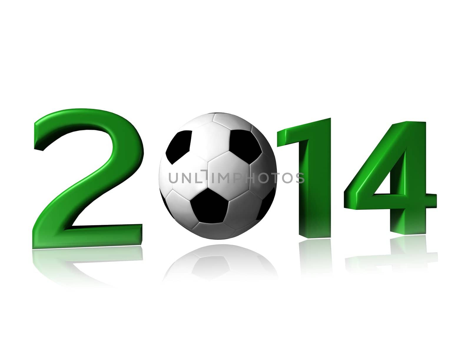Big 2014 soccer logo by shkyo30