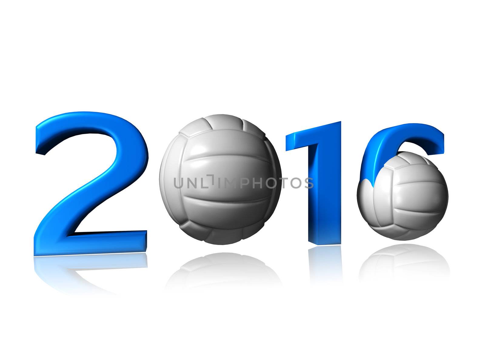 Big 2016 volleyball logo by shkyo30