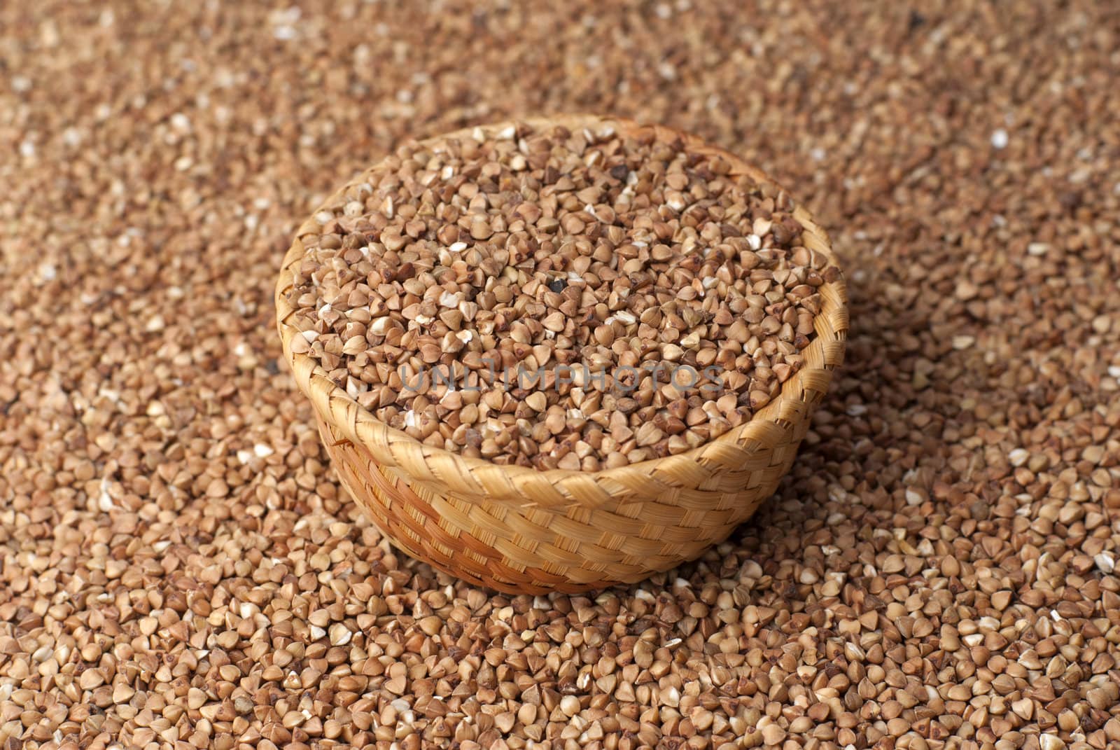 buckwheat in basket