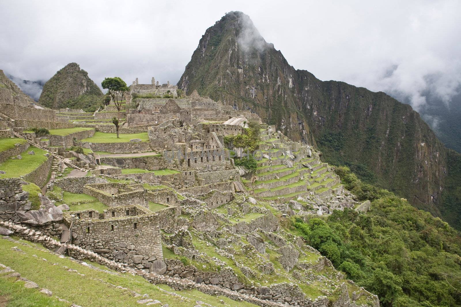 Machu Picchu is a pre-Columbian Inca site located in Peru.