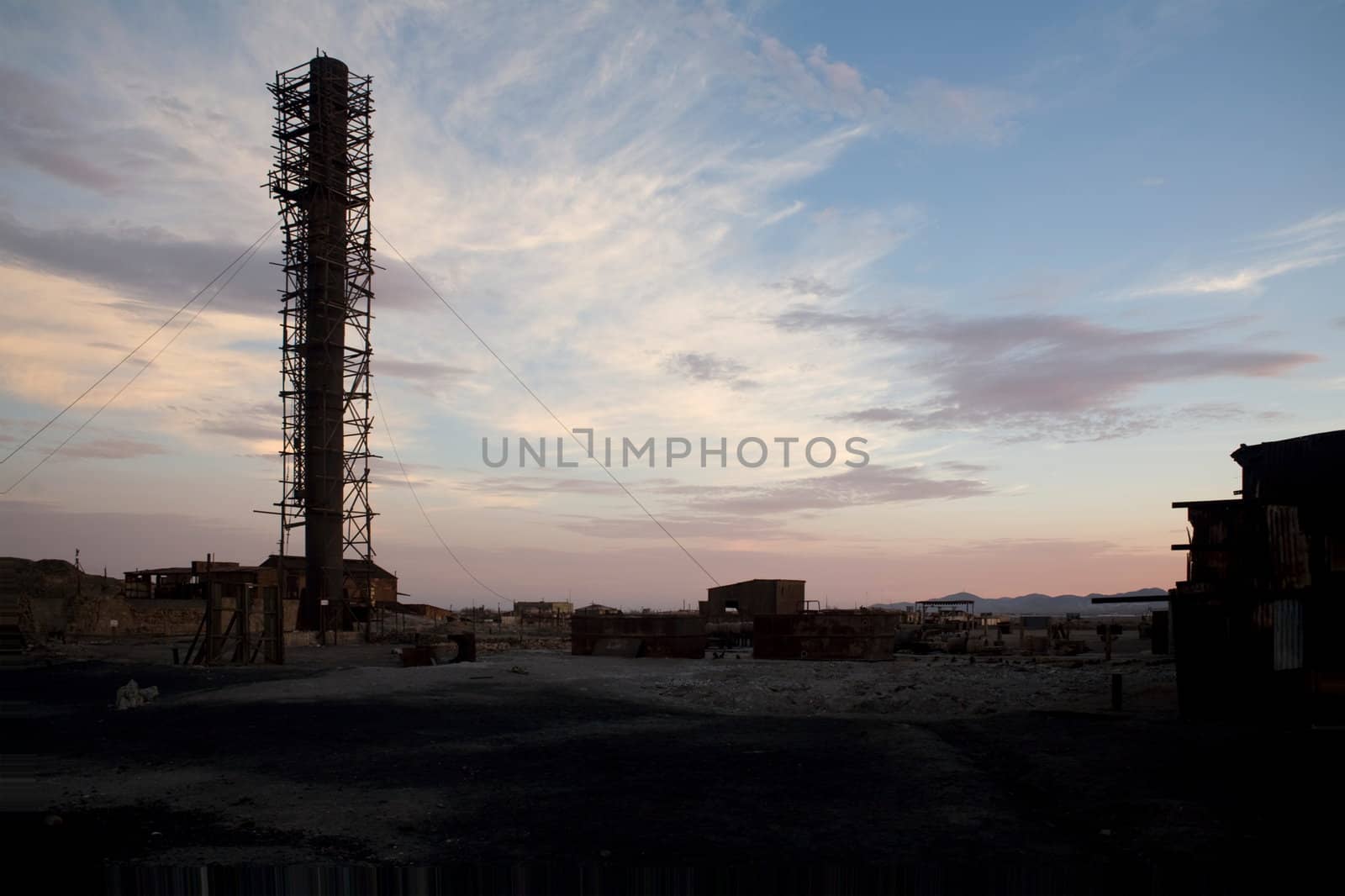 Abandoned factory in Humberstone - Chile