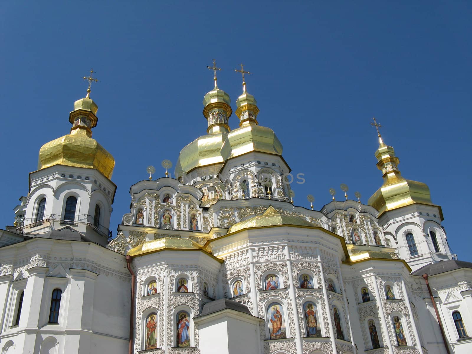 Old Church with frescos in the city of Kiev