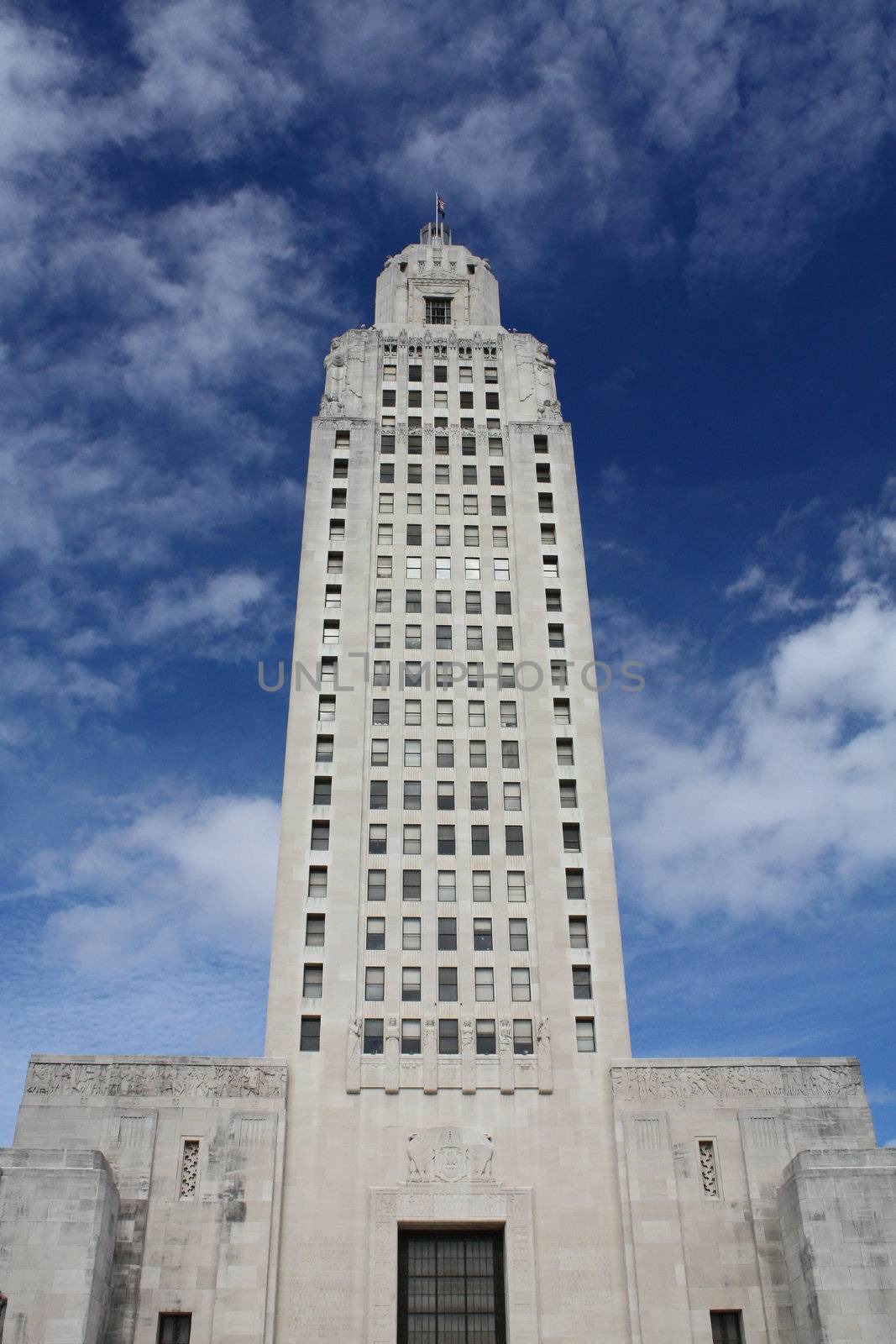 Louisiana State Capital building. Tallest state capital in the USA.
