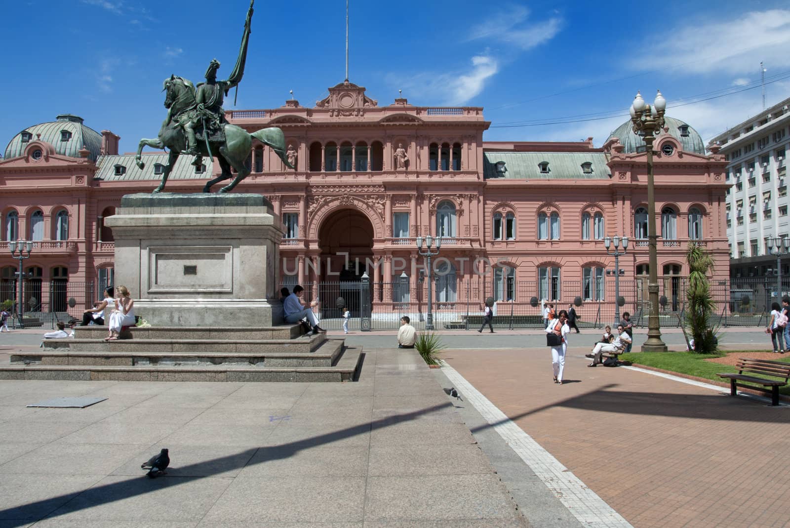 La Casa Rosada in Buenos Aires, Argentina on the 12th November 2009. 