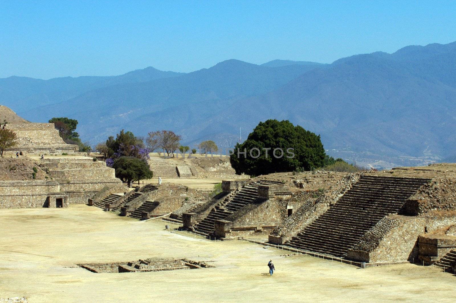 Ruins, Monte Alban, Mexico by haak78