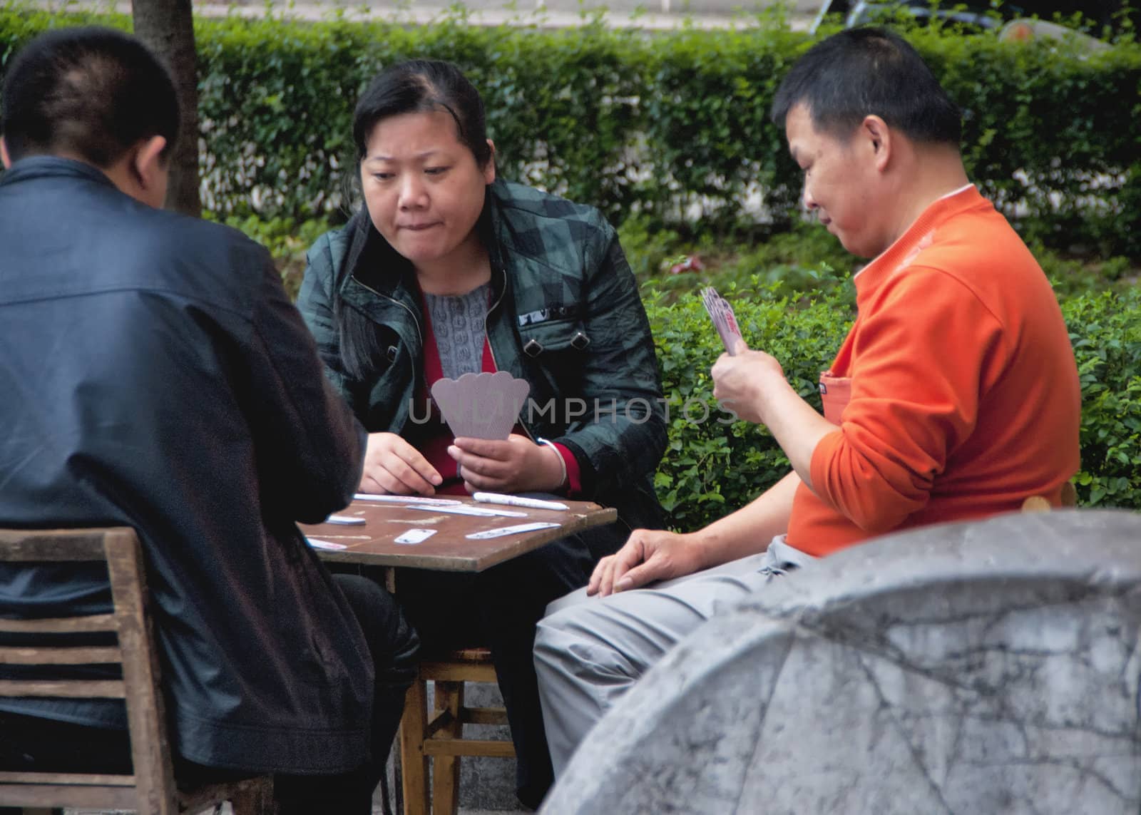 Guilin Town: card game. by Claudine