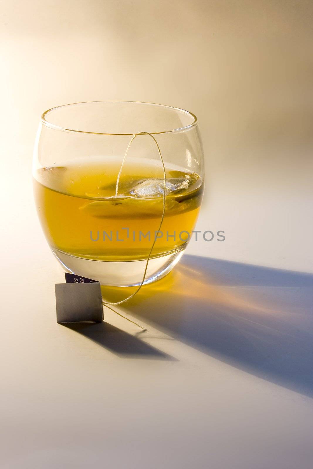 a glass with full of healthy tea