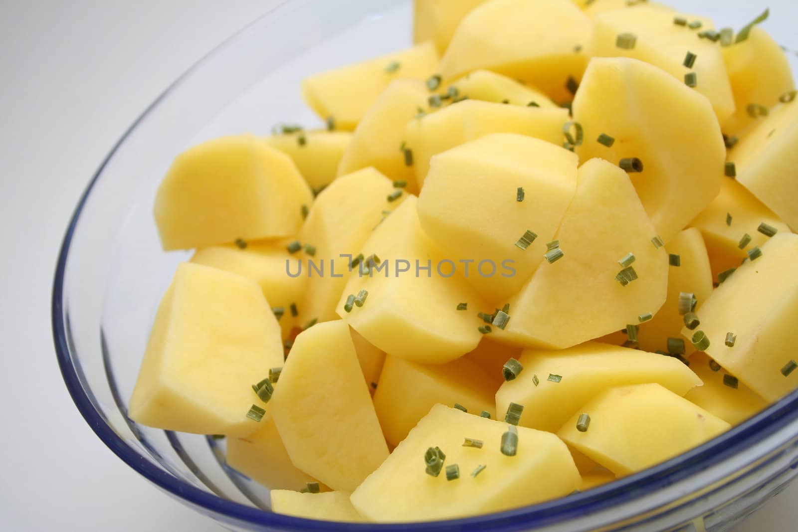 raw potatoes