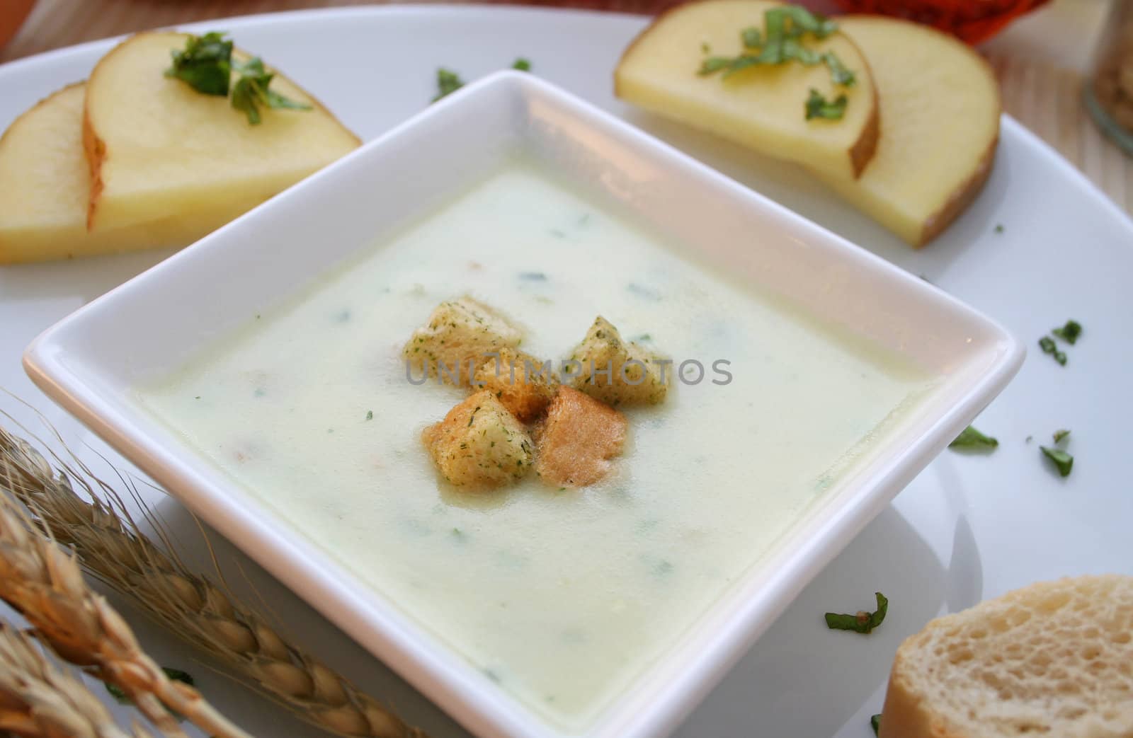 soup of potatoes