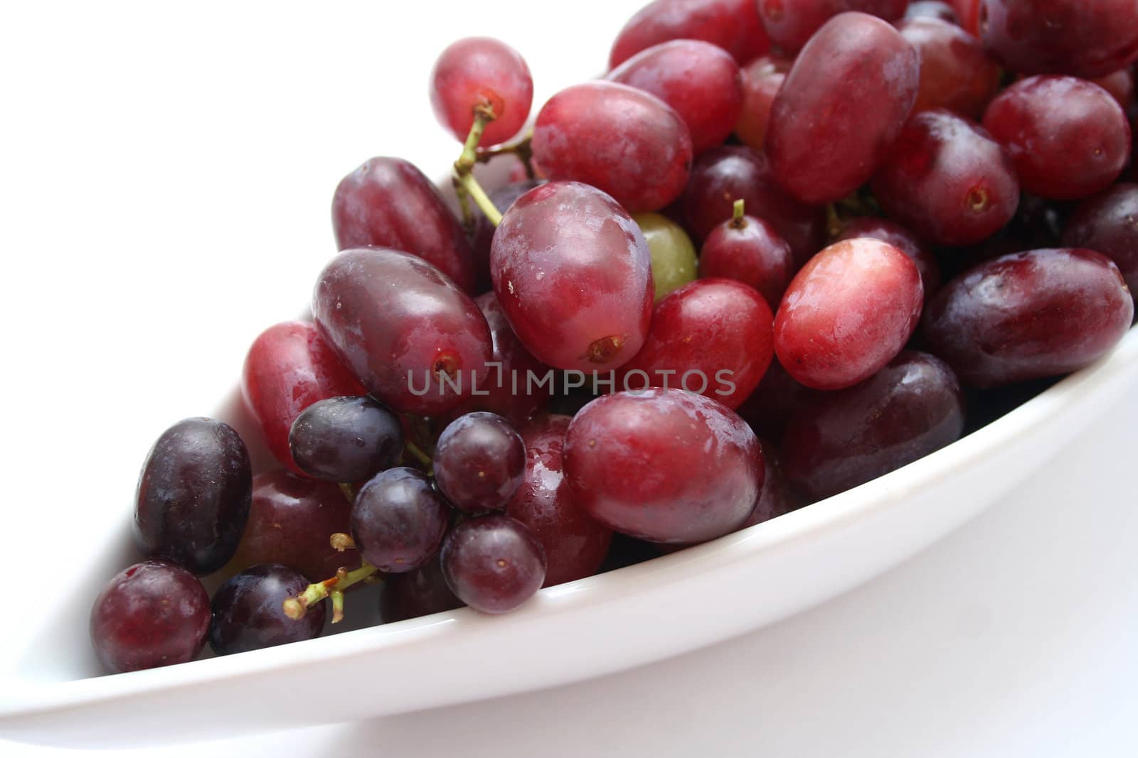 red grapes