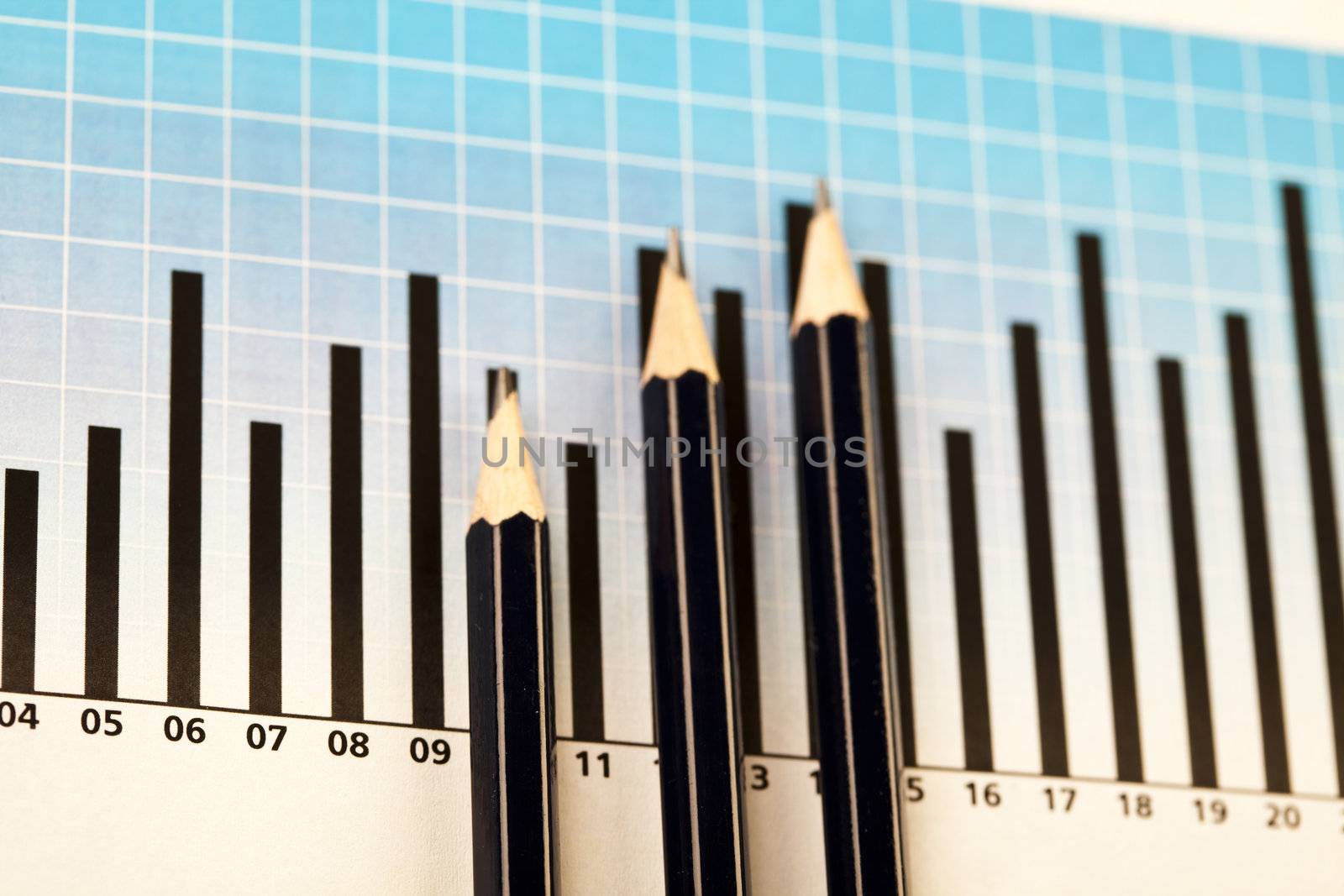 Chart and Pencil  by JanPietruszka