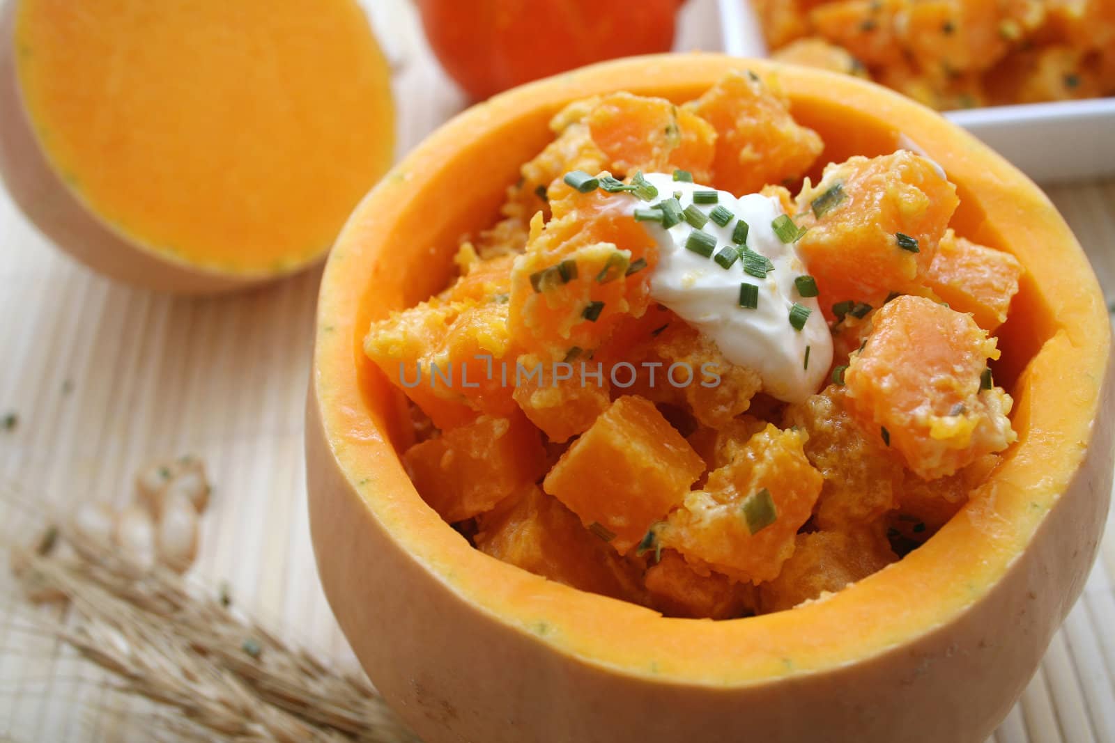a pumpkin