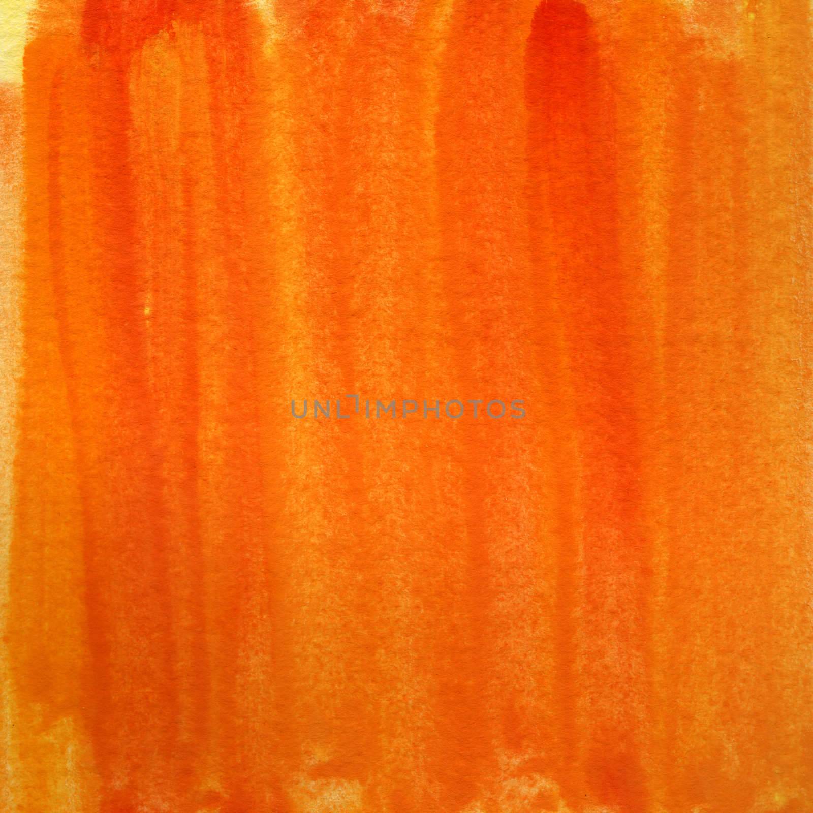 yellow and orange watercolor background painted with vertical brush strokes
