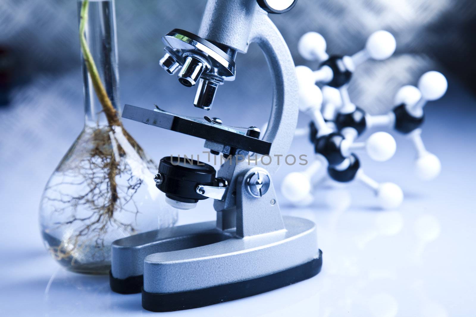 Working in a laboratory and plants  by JanPietruszka