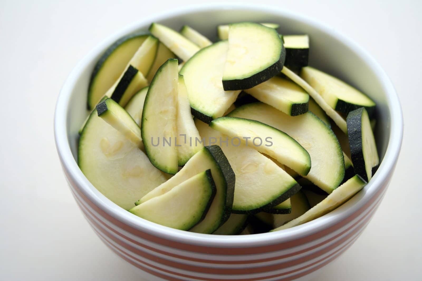 fresh zucchinis