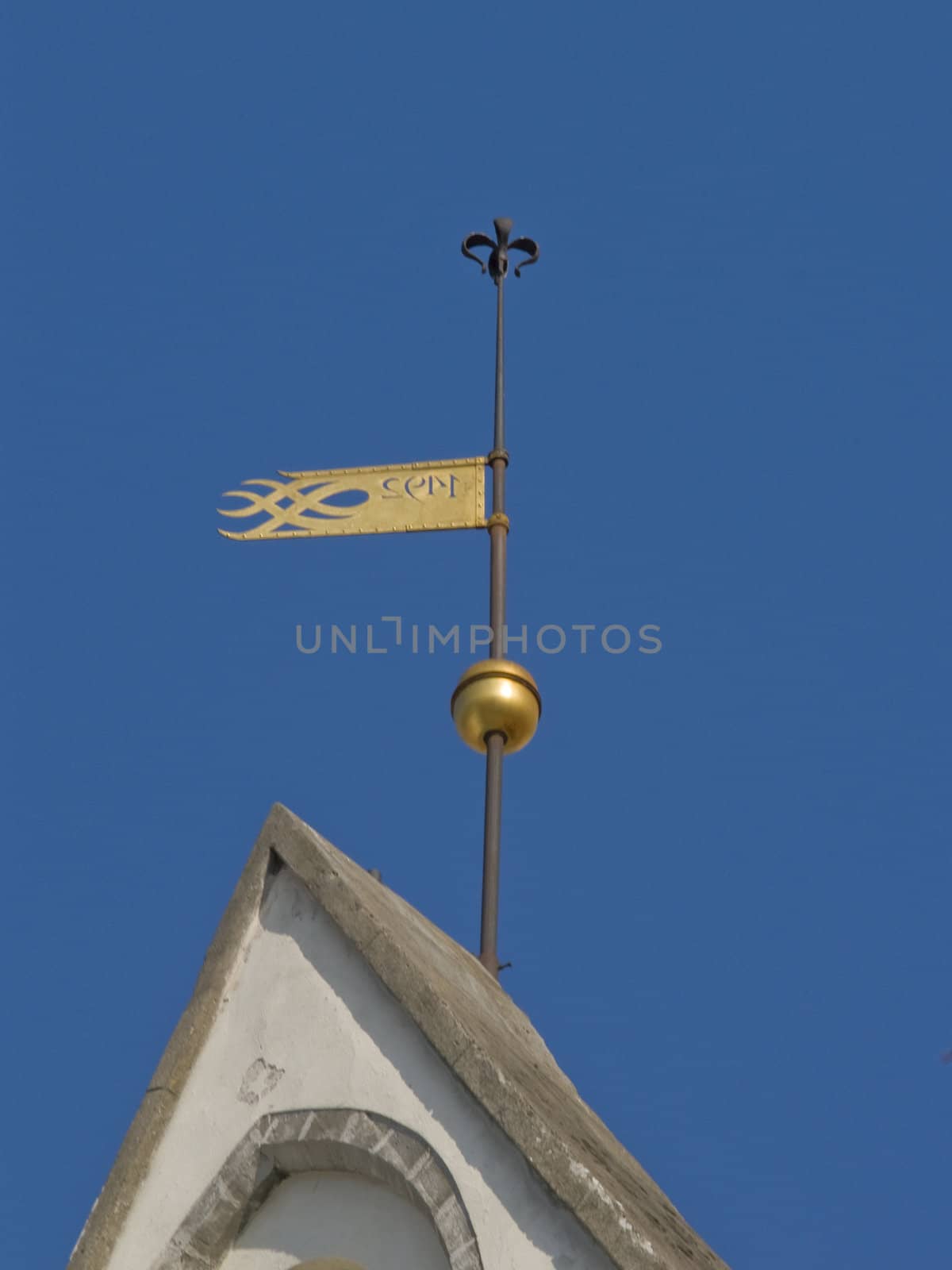 Architectural details a Wind-vane of ancient city by lem