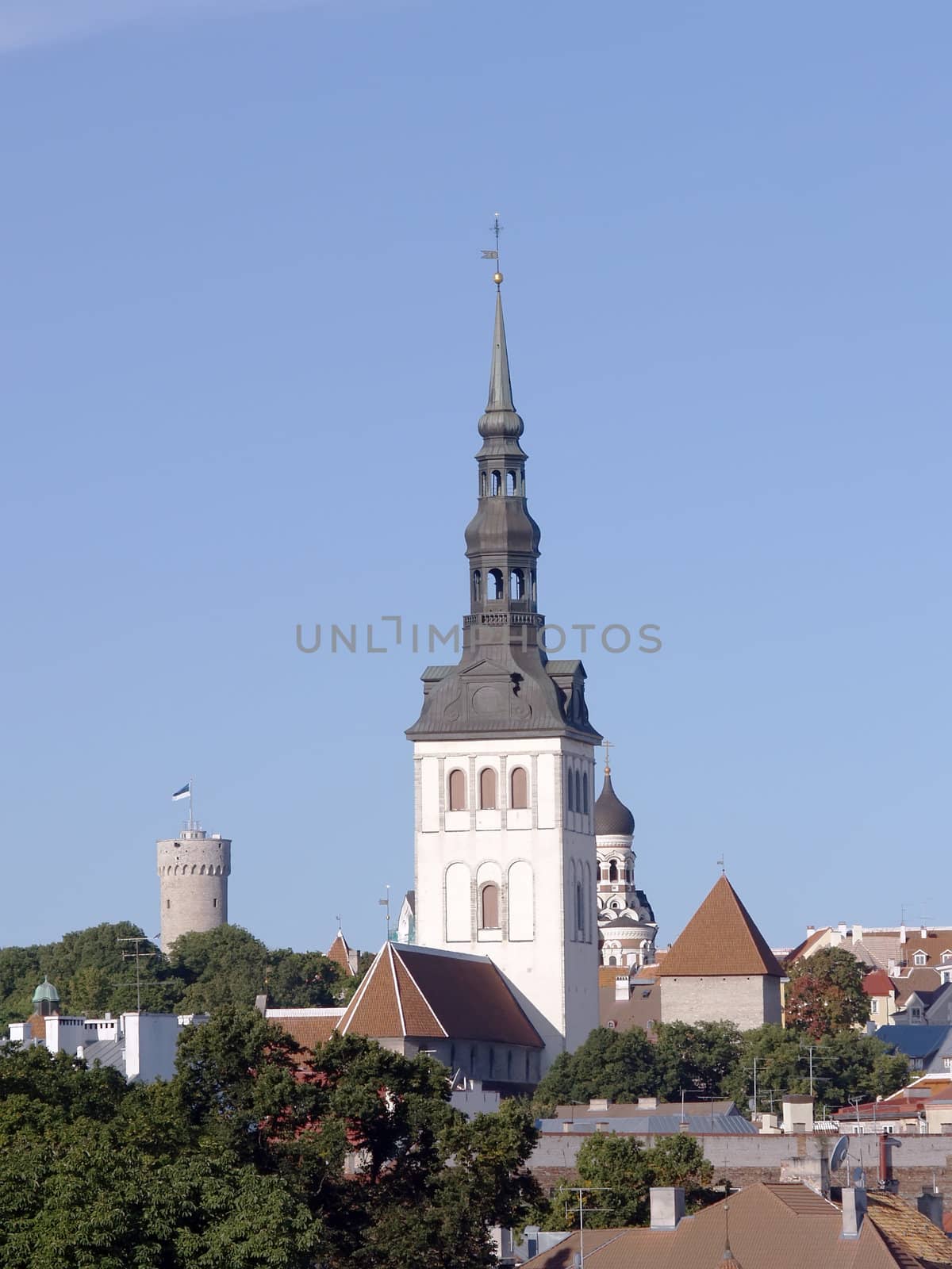 Church Niguliste in capital of Estonia Tallinn