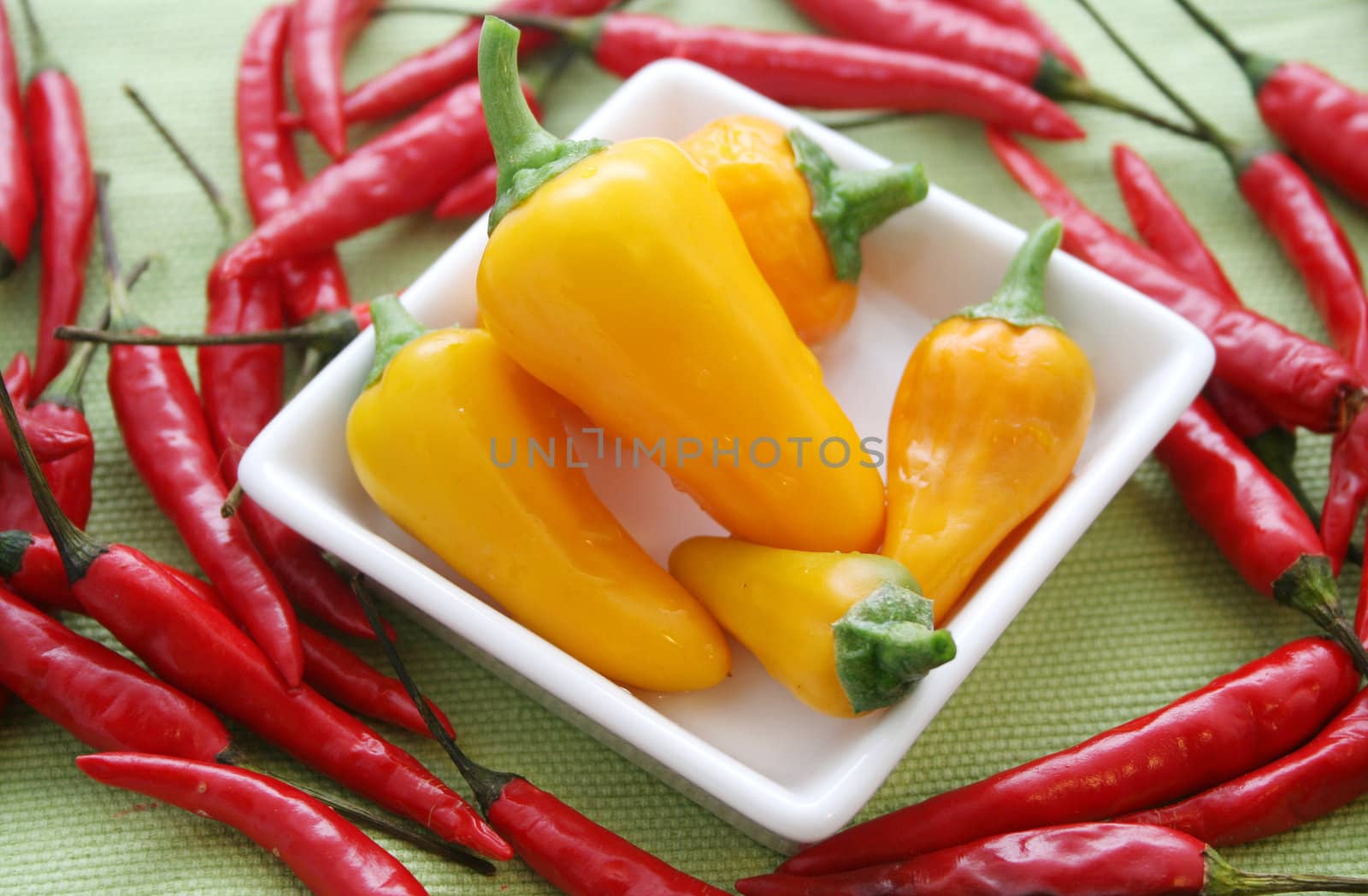 fresh chilis