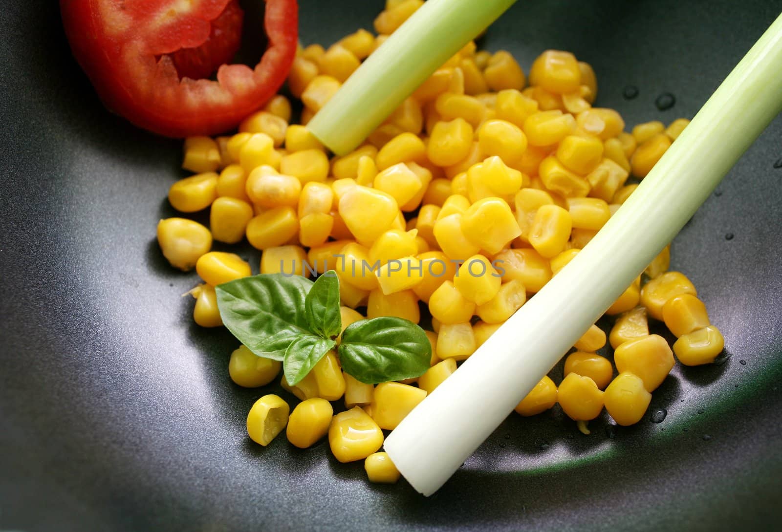 corn and springonions