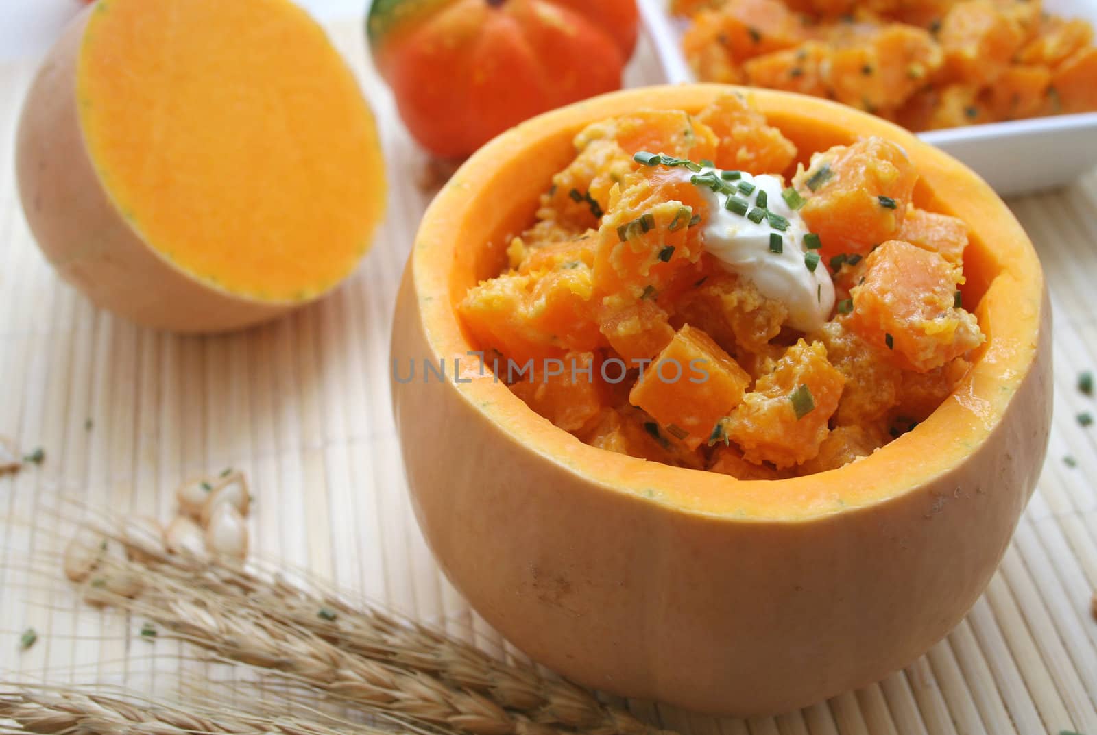 a pumpkin