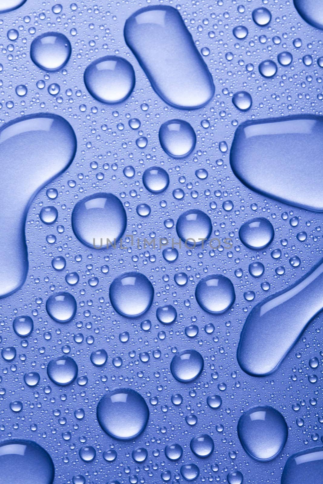 Water drops background by JanPietruszka