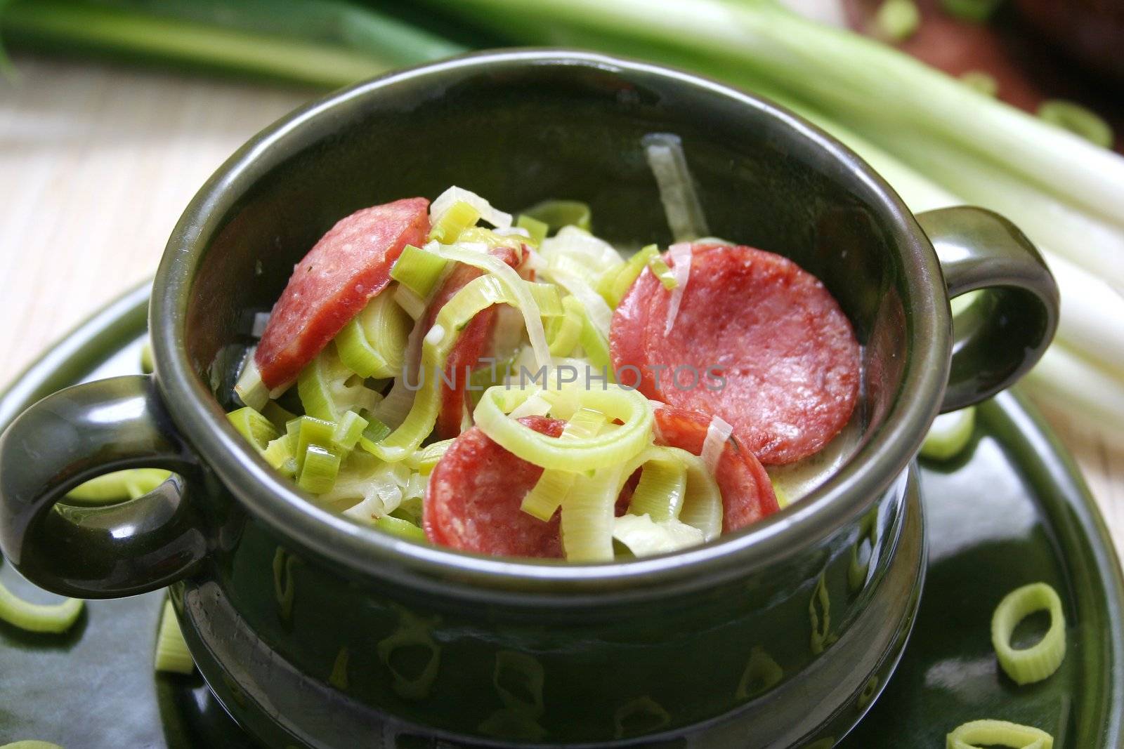 fresh stew of leak