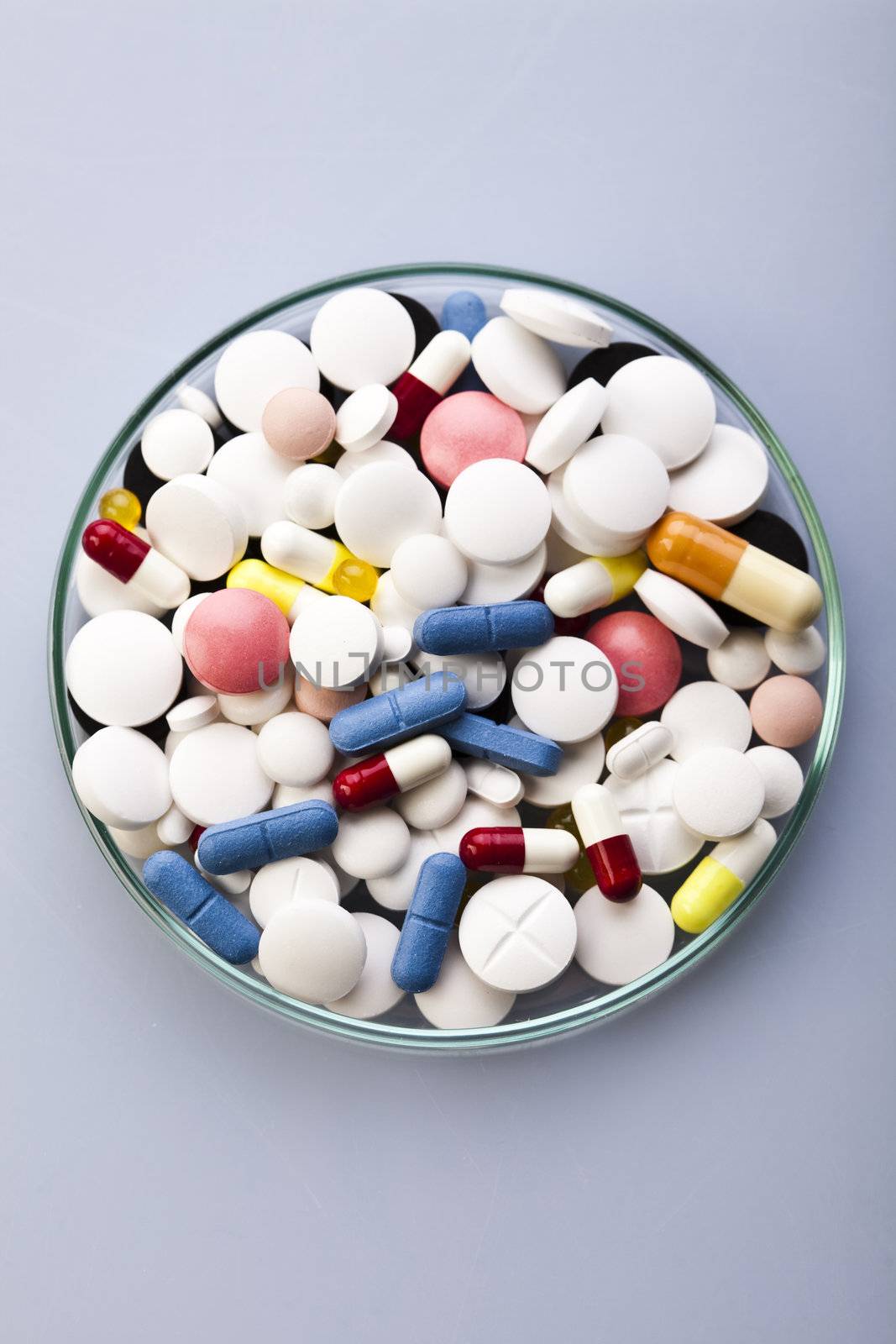 Vitamins, pills and tablets  by JanPietruszka