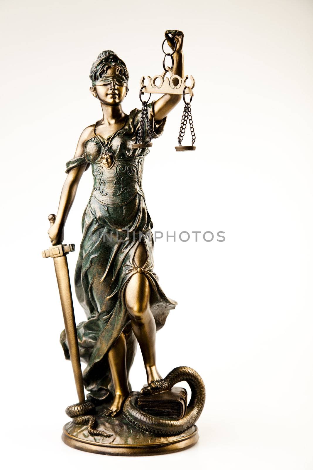 Statue of lady justice by JanPietruszka