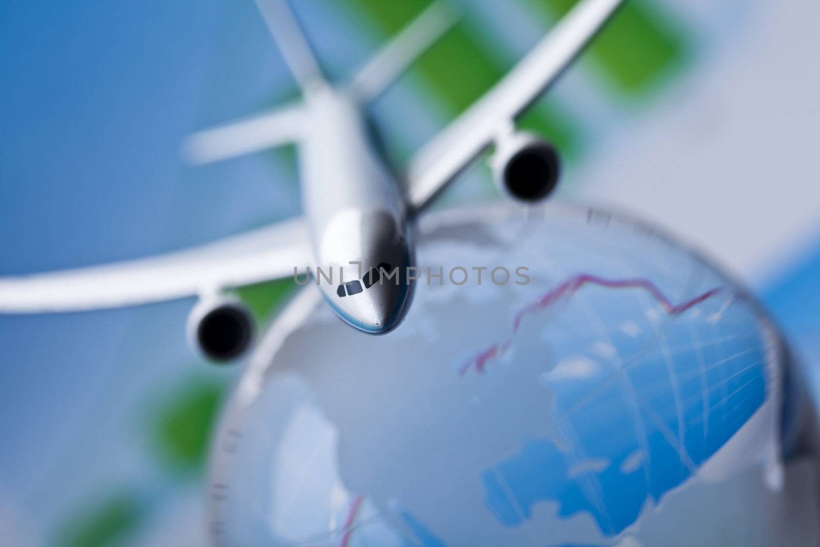 Airplane flying  by JanPietruszka