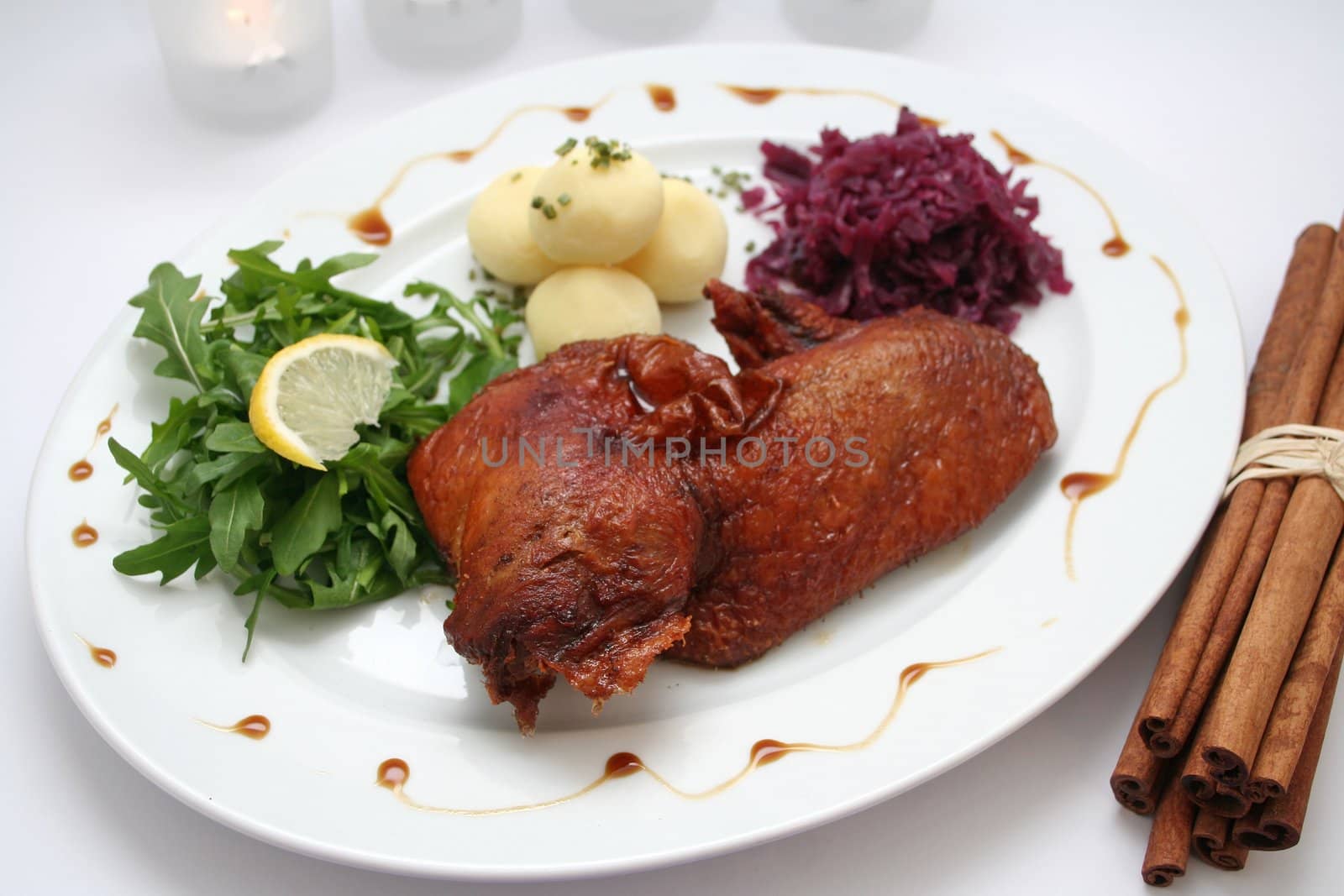 Meat of a duck